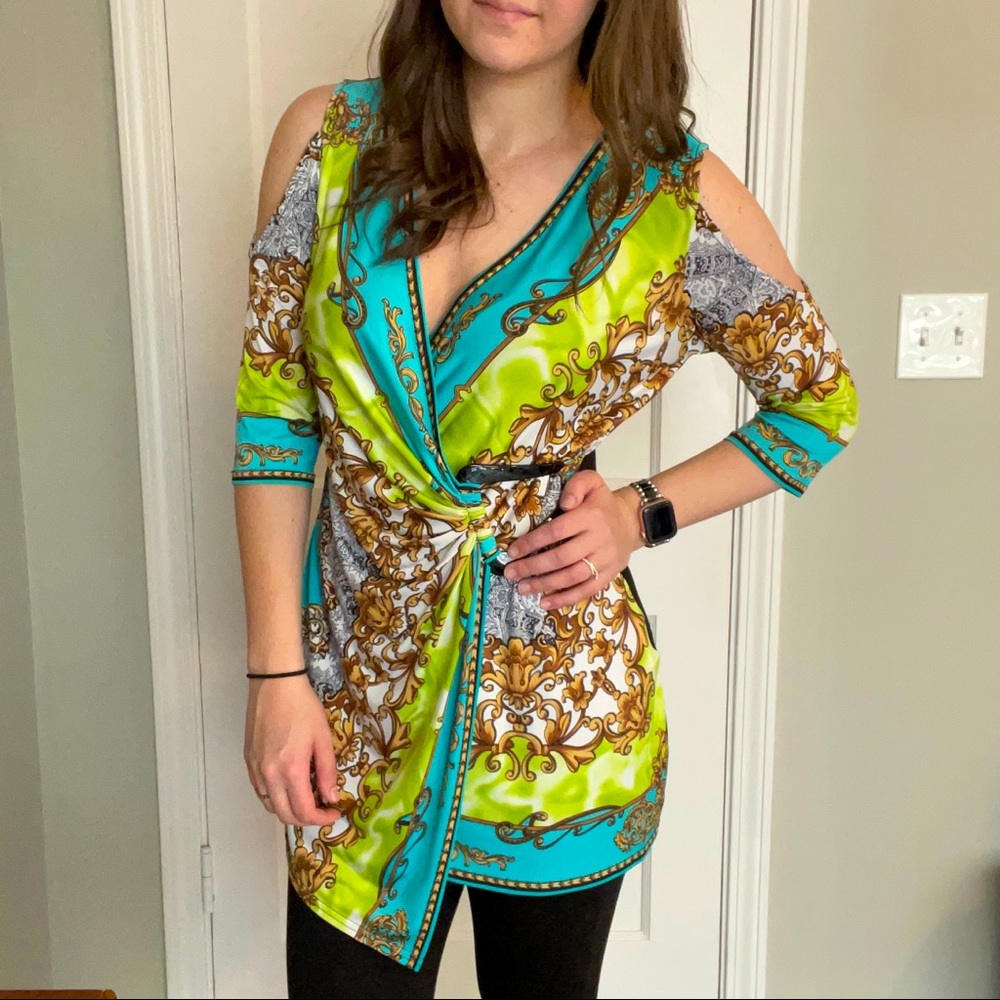 Joseph Ribkoff tunic with belt